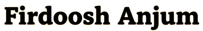 Firdoosh Anjum